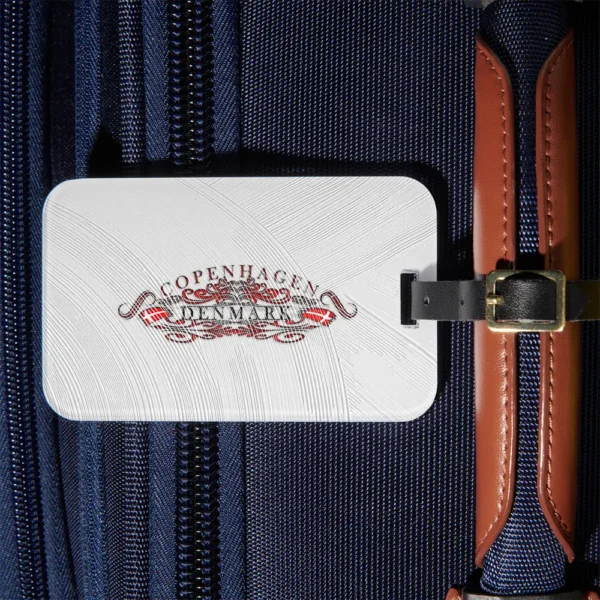 Copenhagen Calling Luggage Tag - Image 2