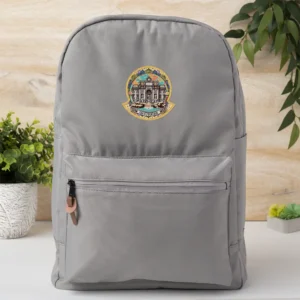 Roma Whispering Fountain Circle Lower Name Rocker Patch on Bag