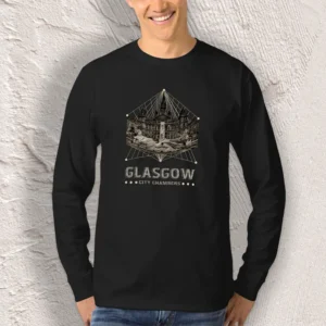 Vintage City Chambers Mens Long Sleeve front