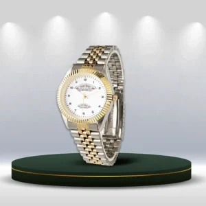 Copenhagen Pride Two-Tone Bracelet Watch front side