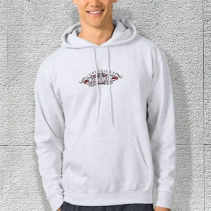 Copenhagen pride mens hooded sweatshirt on close