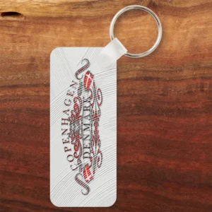copenhagen pride metal keychains