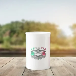 Venezia Rialto Bold Lines Bone China Mug
