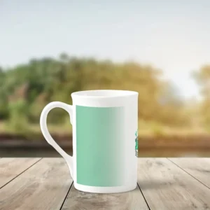 Venezia Rialto Bold Lines Bone China Mug right Side