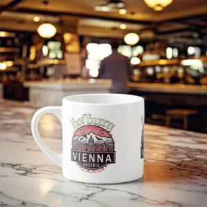 Hofburg in Circles Espresso Cup