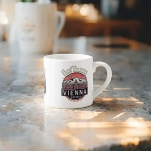 Hofburg in Circles Espresso Cup left side