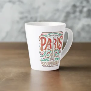 Parisian Bloom Love Symphony Latte Mug left side