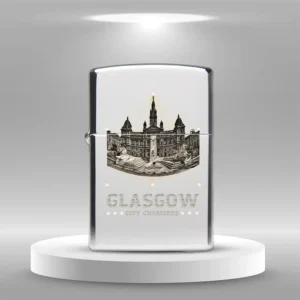 Vintage city chambers zippo lighter