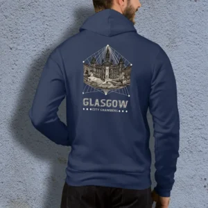 Vintage City Chambers Mens Full-Zip hoodie
