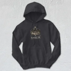 Glasgow City Chambers Mens Hoodie Sweatshirt front side