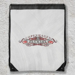copenhagen Pride drawsting bag on floor