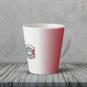 venezia Rialto bold lines latte mug left