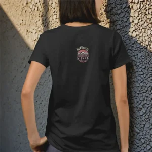 Hofburg in Circles womens Basic T-Shirt back on close
