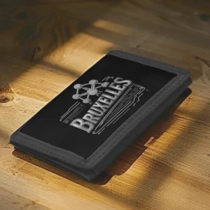 Bruxelles Quantum Nostalgic Silver Trifold Wallet