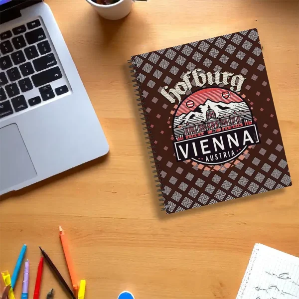Hofburg in Circles Notebook