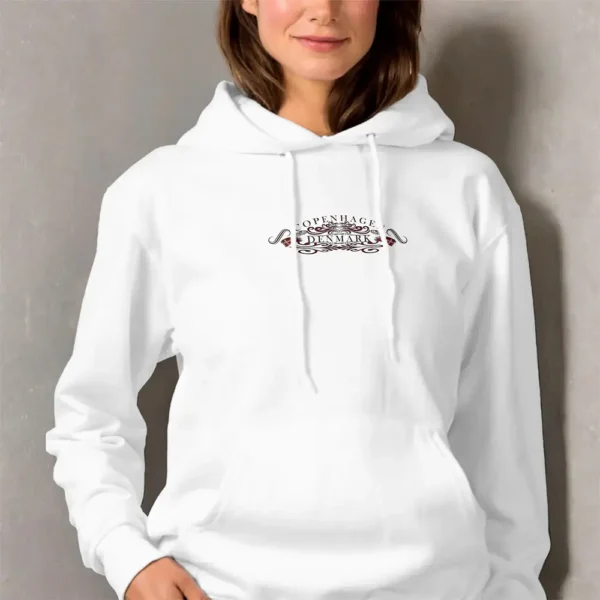 Copenhagen Calling Womens Basic Hoodie Sweatshirt
