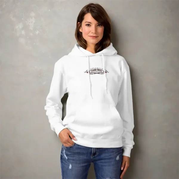 Copenhagen Calling Womens Basic Hoodie Sweatshirt on front side