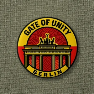 Gate of Unity Button on textile