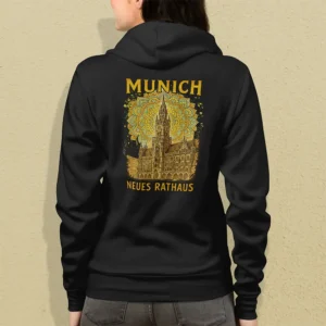 Neues Ratheus Sketcha Womens Full-Zip Hoodie