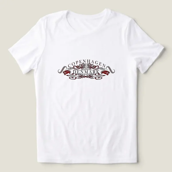 Copenhagen Calling Womens Tri-Blend Shirt front