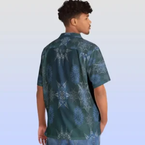 Hexa Triangles Yantra Petals Hawaiian T Shirt