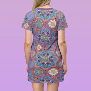 Octo Brightener Arabesque Moorish Lillac Purple Back Side