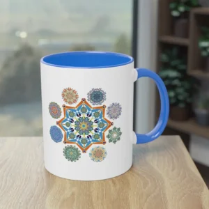 Octo Brightener Arabesque Moorish Two Tone Mug