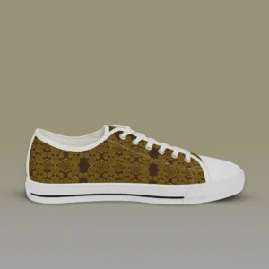 Brown Coffee Modern Hexa Pattern left inside