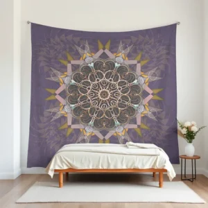 Pillared Thread Tie-in purpura tapestry 60x86