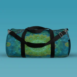 Shambala Tantric Nymphaea Duffle Bag Front Side 1