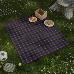 Sparkling floral art Picnic Blanket 1b