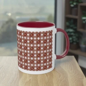 persian sunniest frame ethnic maroon handle