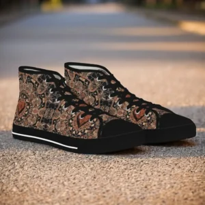 symphony of love on honeycomb mens high top sneakers