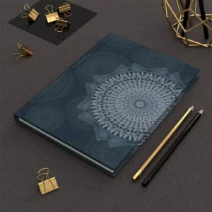 An initiation of mass circle hardcover journal matte