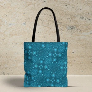 Modern hexa arctic ursidae tote bag