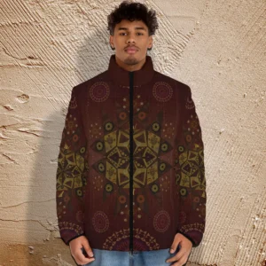 The righteousness protector of Geo tantrum mens puffer jackets