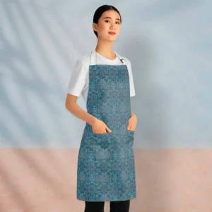 Tie-in Baby Clue Celeste Apron right side Tie-in Baby Clue Celeste Apron right side