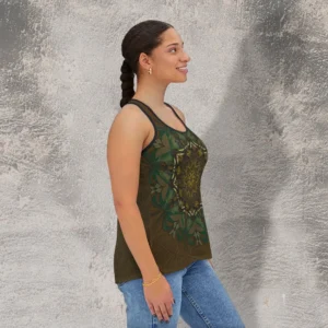 wisdom in cordiality anthrophila tank top right side wisdom in cordiality anthrophila tank top right side