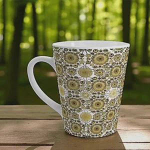 The Claws of gold bracyura symbolic latte mug