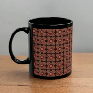 persian sunniest frame ethnic black mug